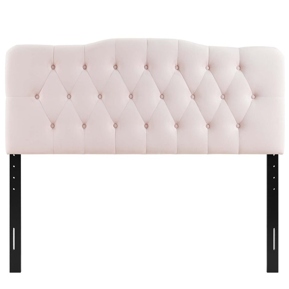 Annabel Diamond Tufted Performance Velvet Queen Headboard by Modway