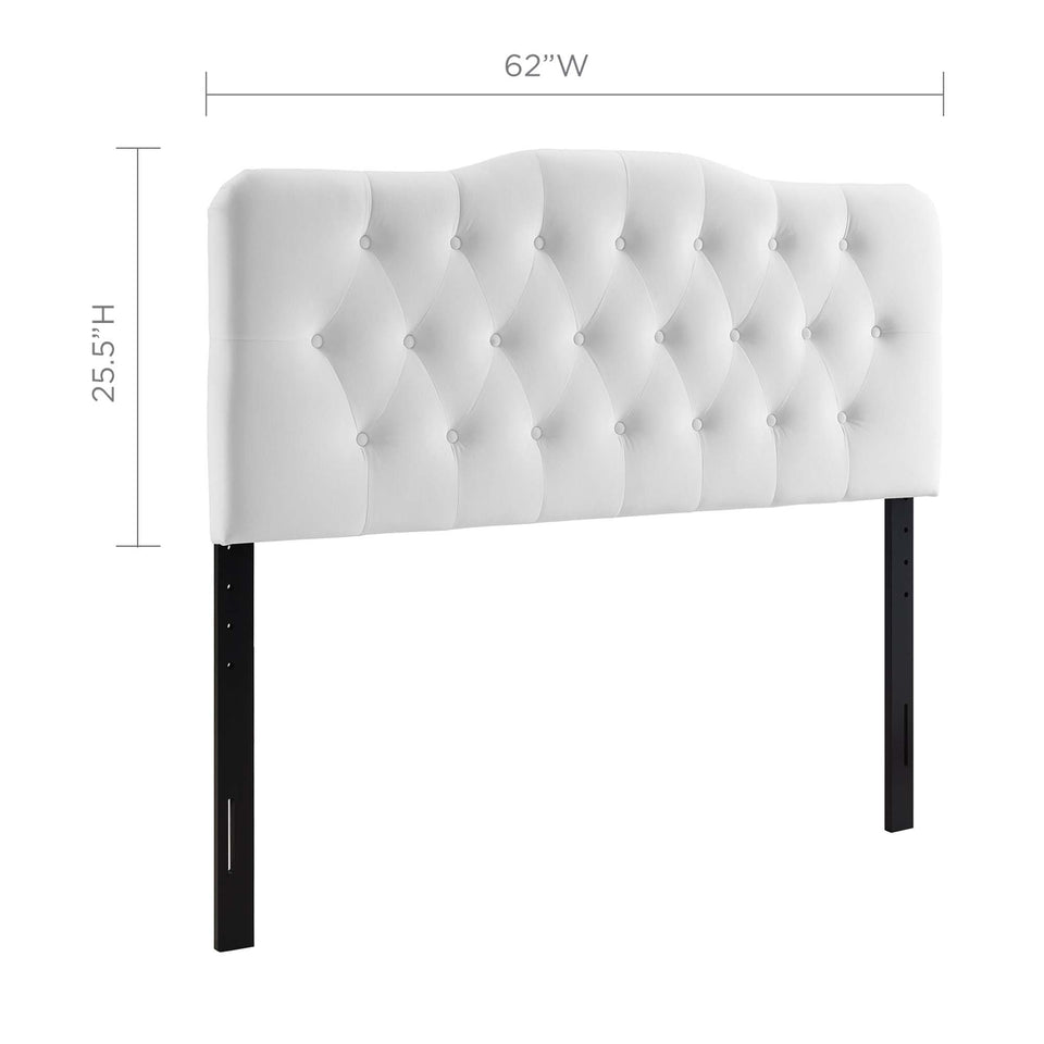 Annabel Diamond Tufted Performance Velvet Queen Headboard by Modway