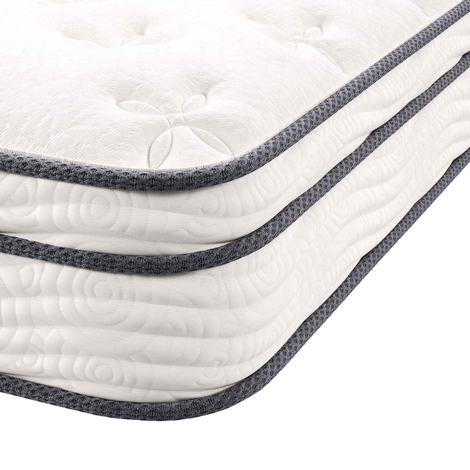 Jenna 8" Innerspring and Foam Narrow Twin Mattress by Modway