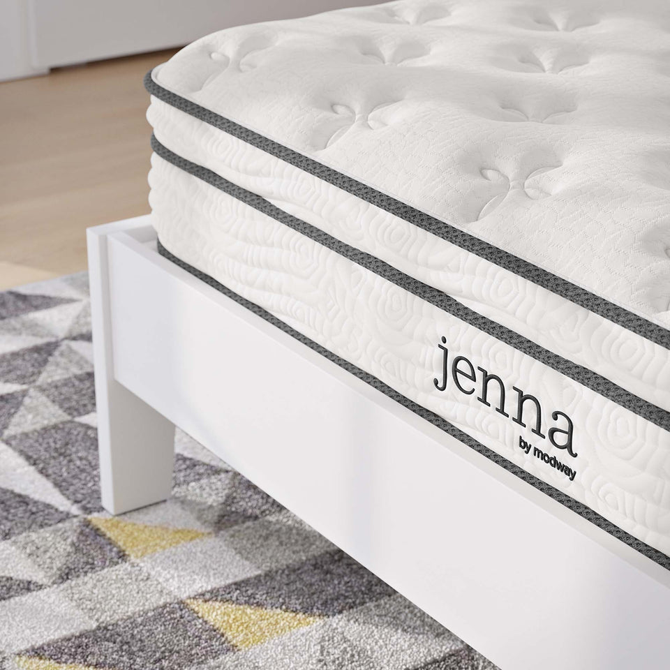 Jenna 8" Innerspring and Foam Full Mattress by Modway