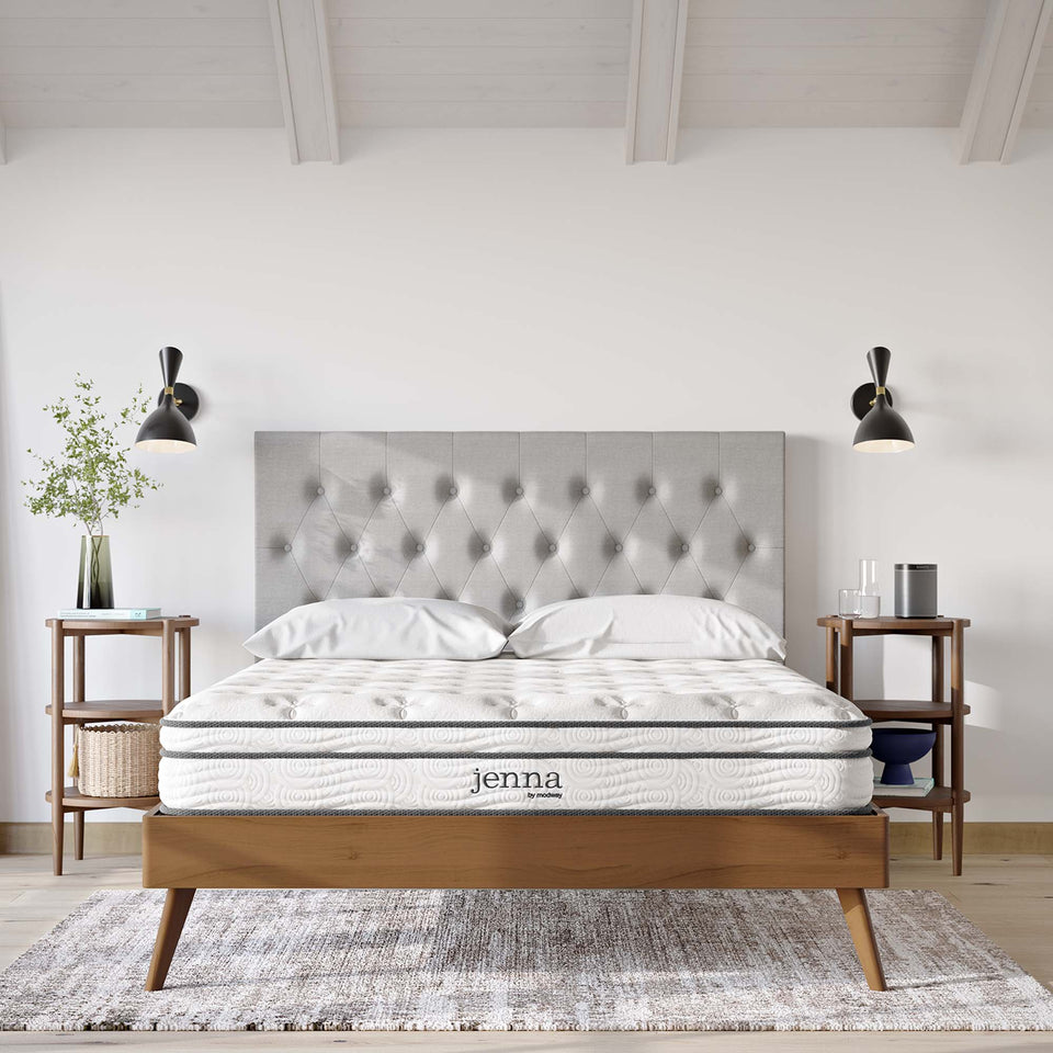 Jenna 8" Innerspring and Foam Queen Mattress by Modway
