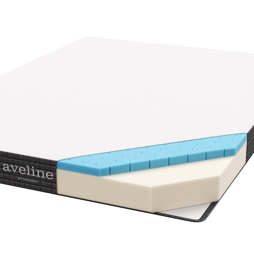 Aveline 6" Narrow Twin Mattress by Modway