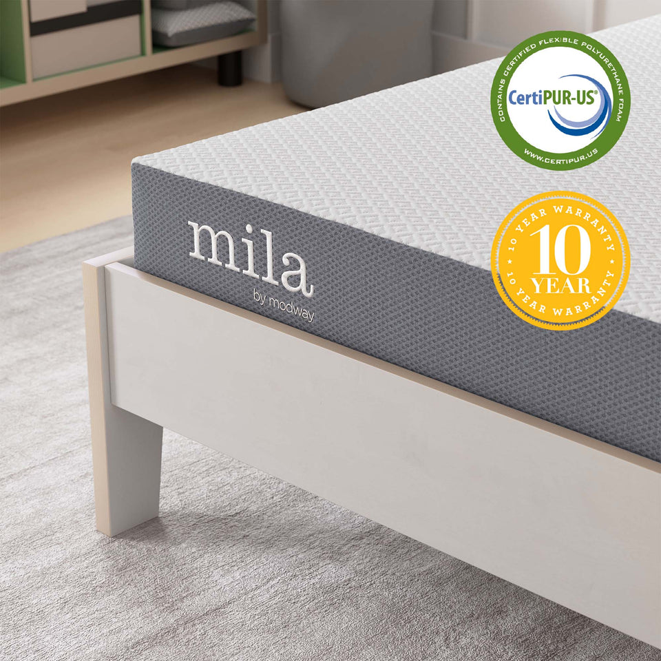 Mila 6" Narrow Twin Mattress by Modway