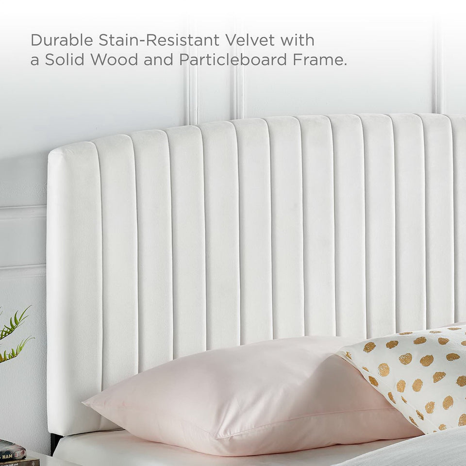 Rebecca Performance Velvet Full / Queen Headboard by Modway