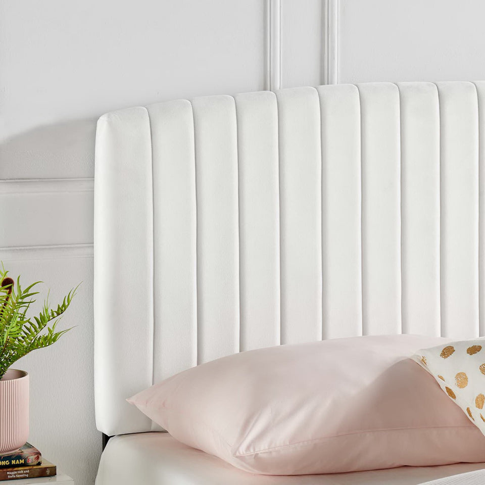 Rebecca Performance Velvet Full / Queen Headboard by Modway