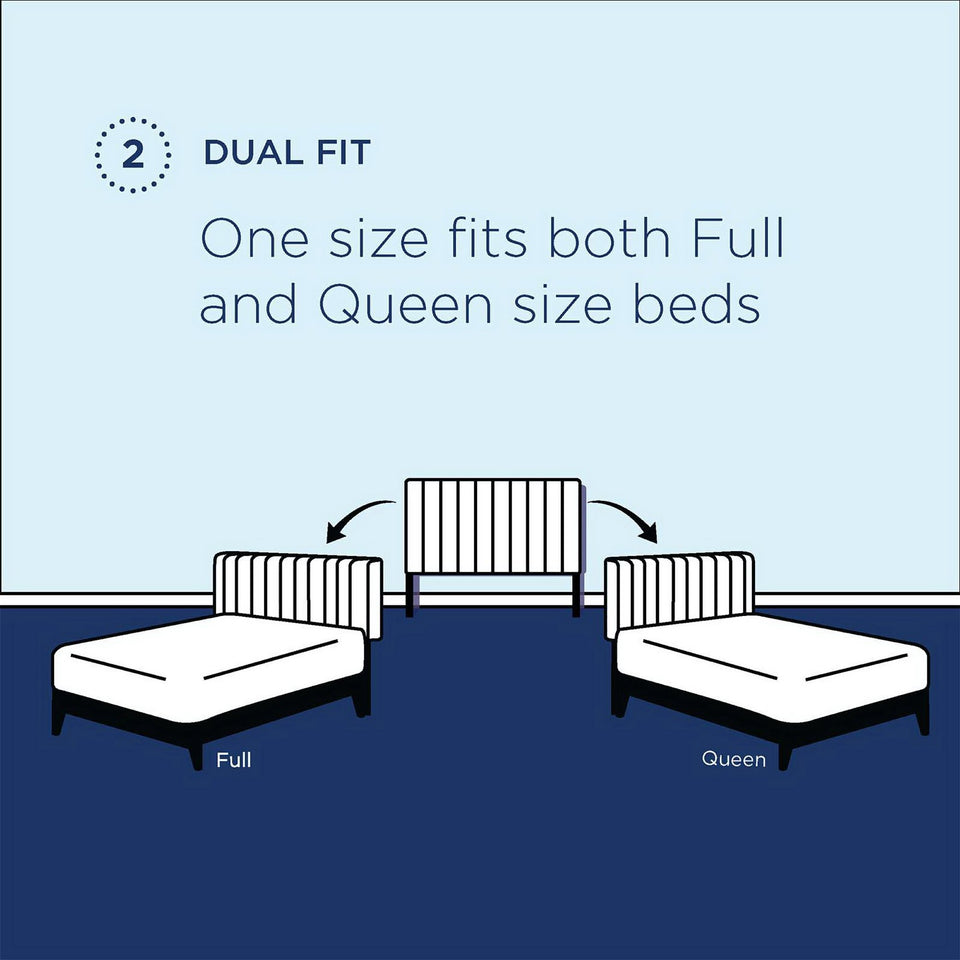 Alyson Angular Channel Tufted Performance Velvet Full / Queen Headboard by Modway
