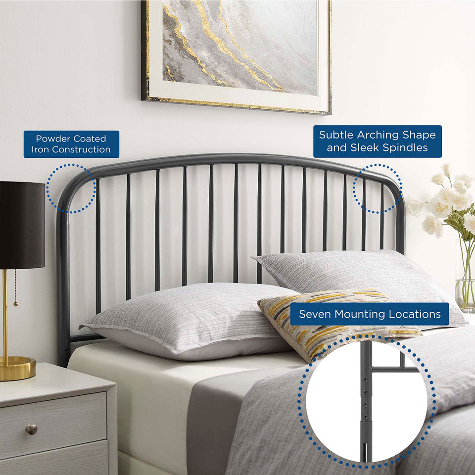 Nova Metal Queen Headboard by Modway