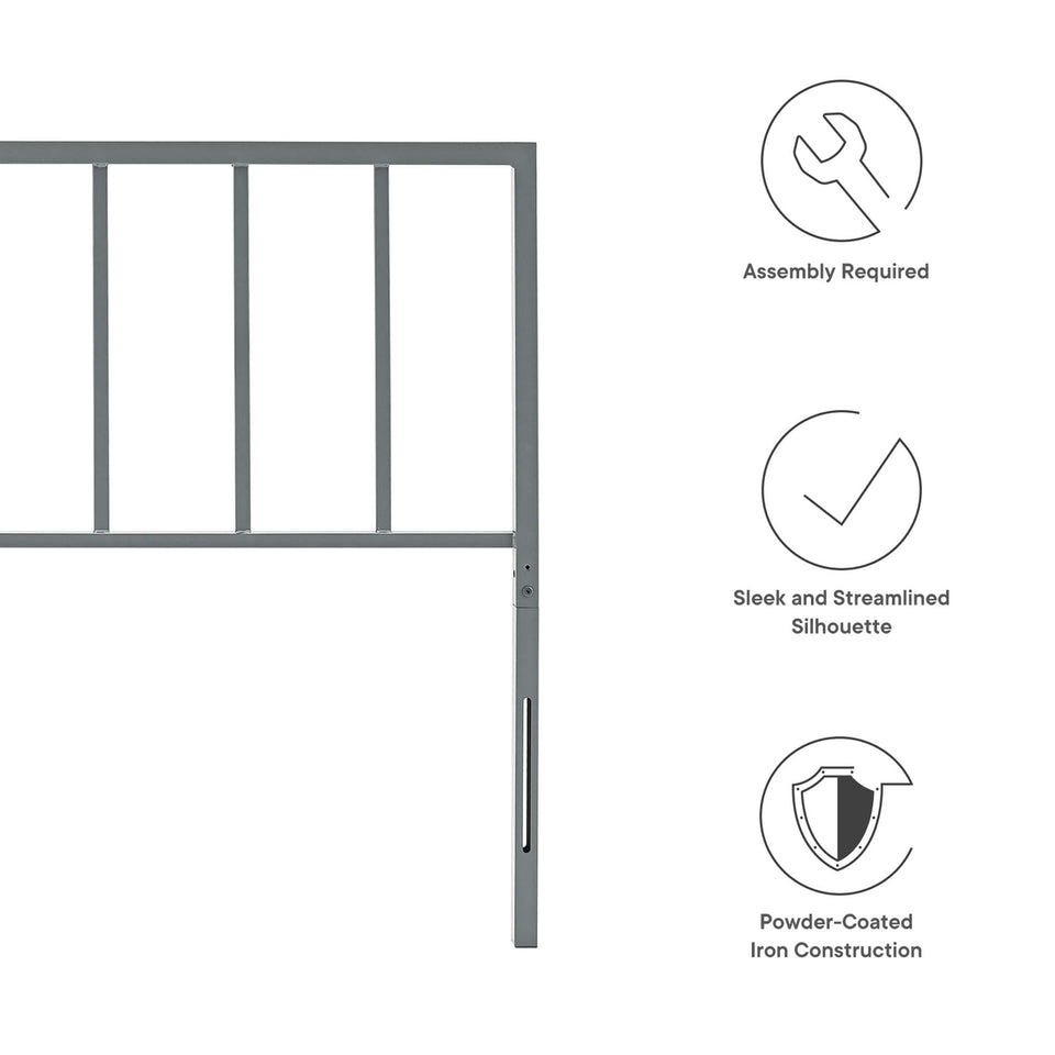 Tatum Metal King Headboard by Modway