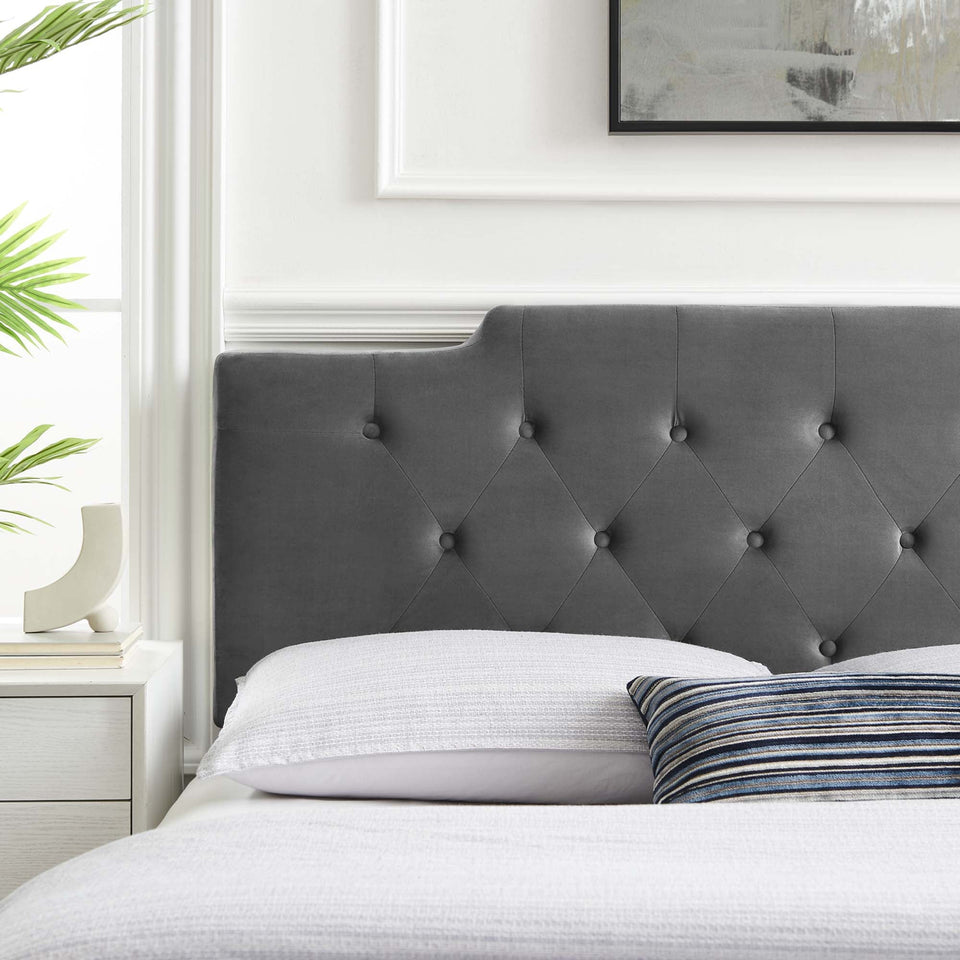 Juliet Tufted Performance Velvet Headboard by Modway