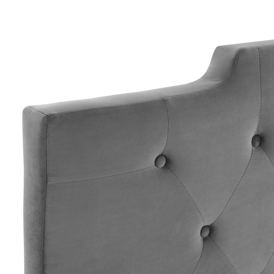 Juliet Tufted Performance Velvet Headboard by Modway