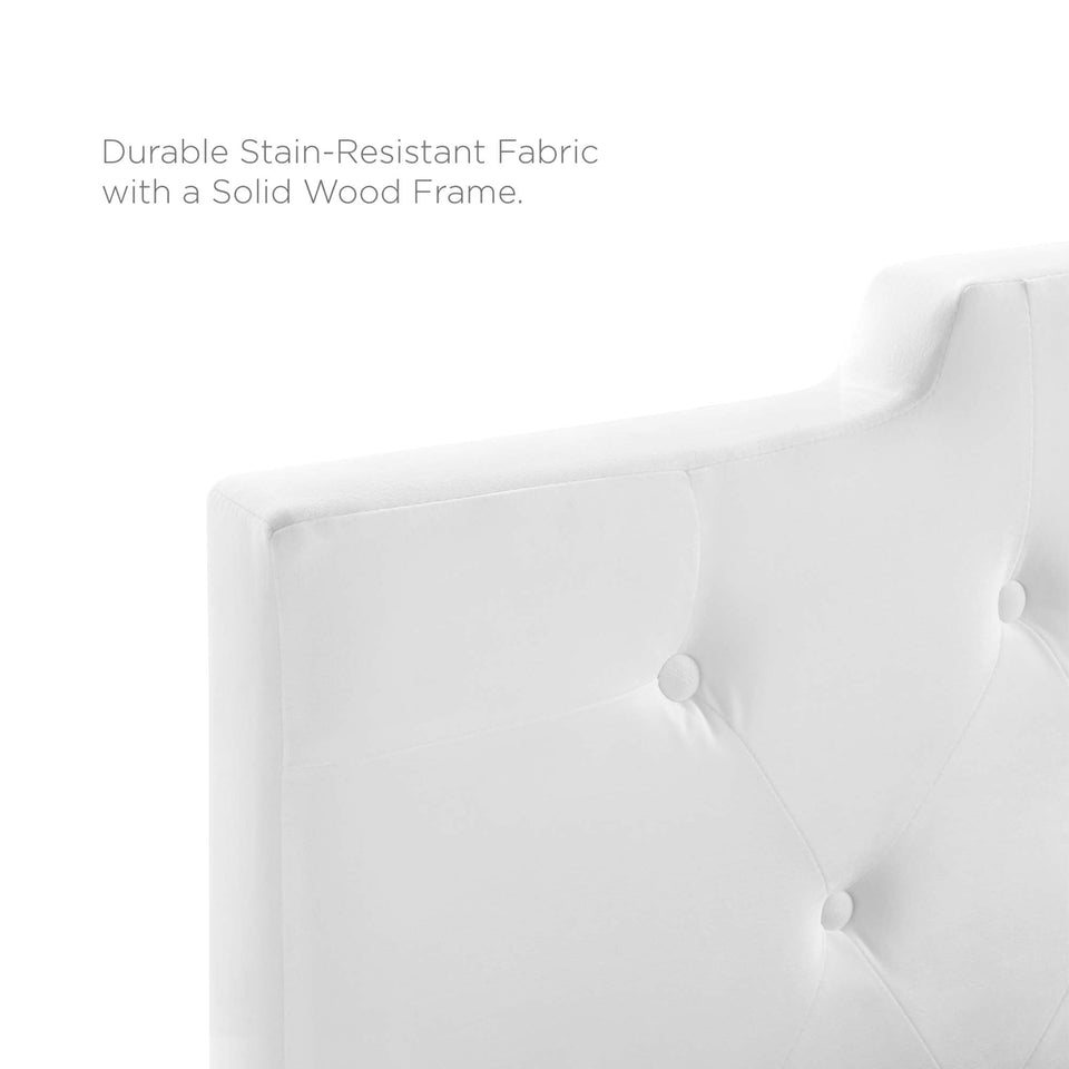 Juliet Tufted Performance Velvet Headboard by Modway