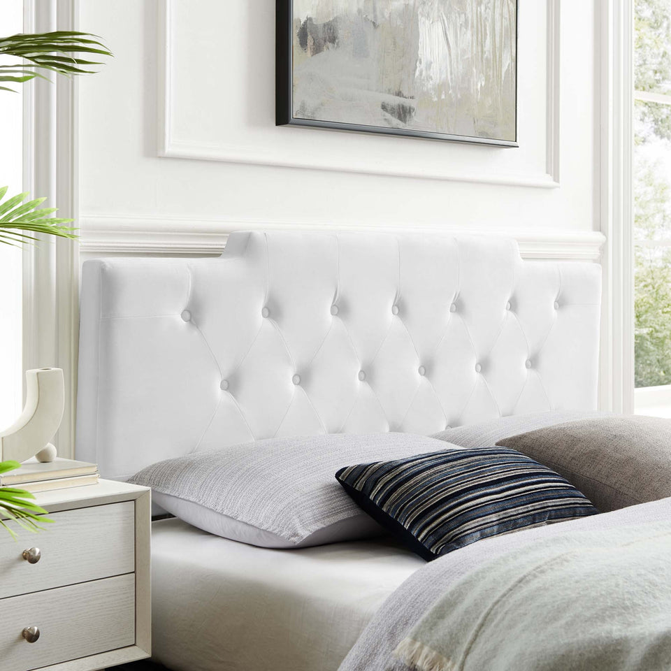 Juliet Tufted Performance Velvet Headboard by Modway