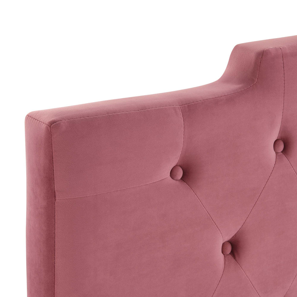 Juliet Tufted Performance Velvet Headboard by Modway