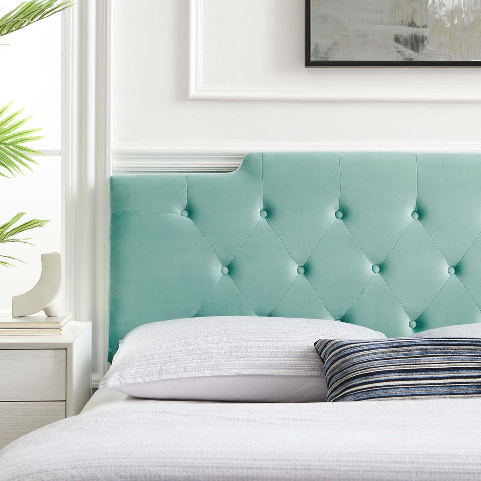 Juliet Tufted Performance Velvet Headboard by Modway