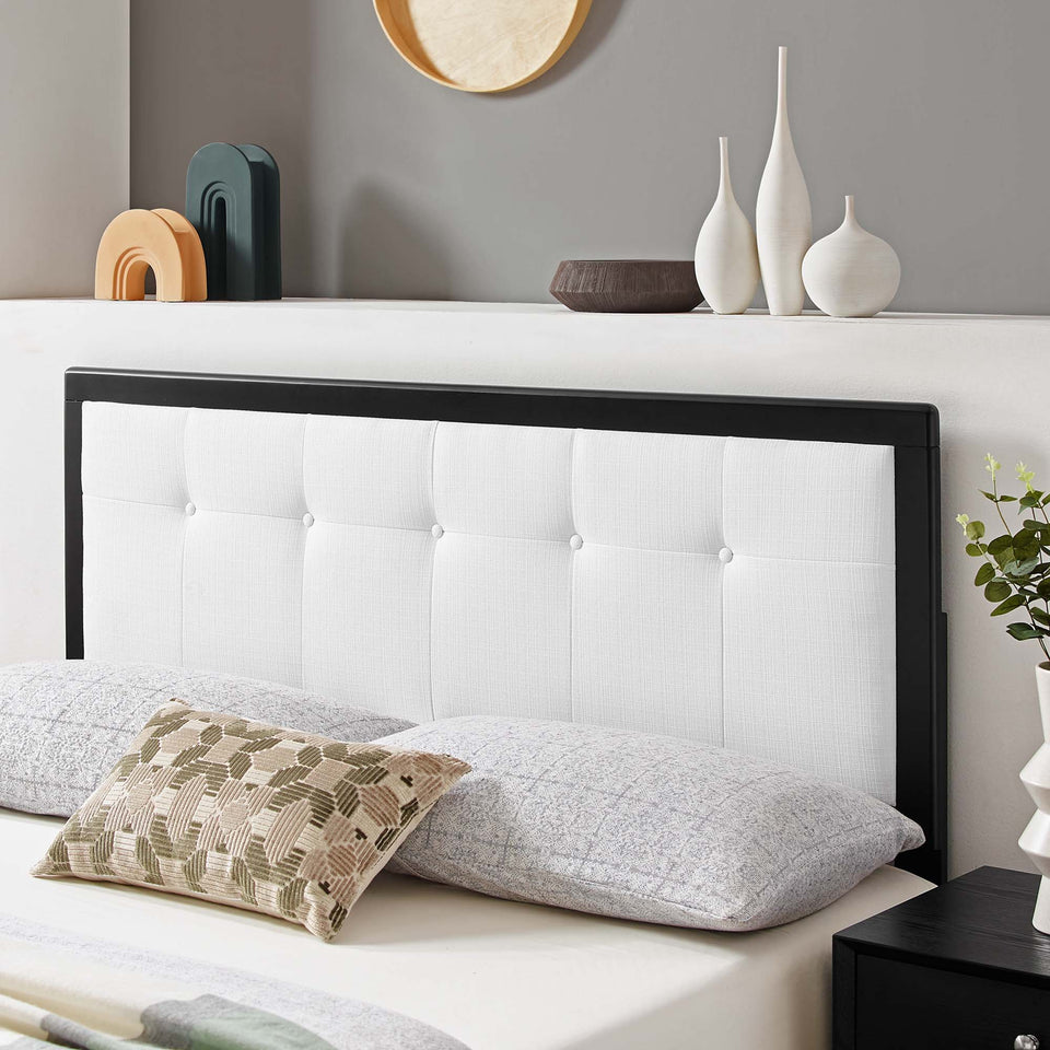 Draper Tufted Fabric and Wood Queen Headboard by Modway