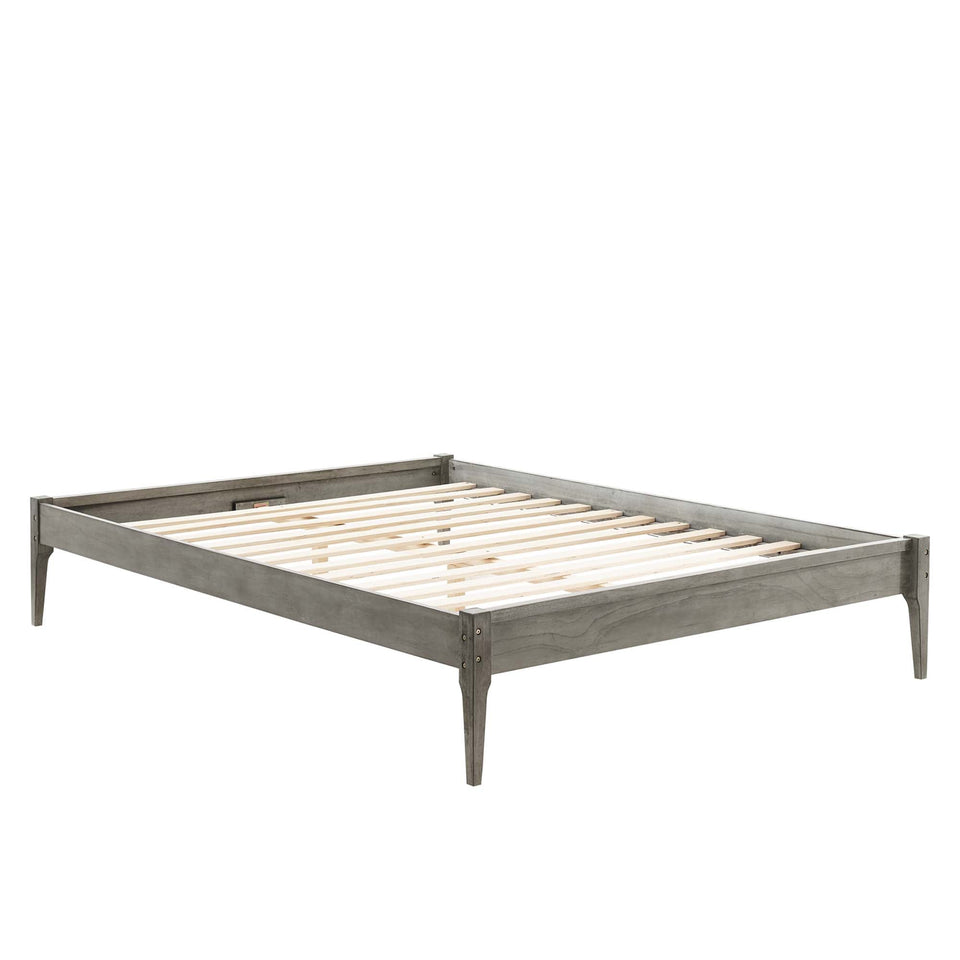 June Wood Platform Bed Frame by Modway