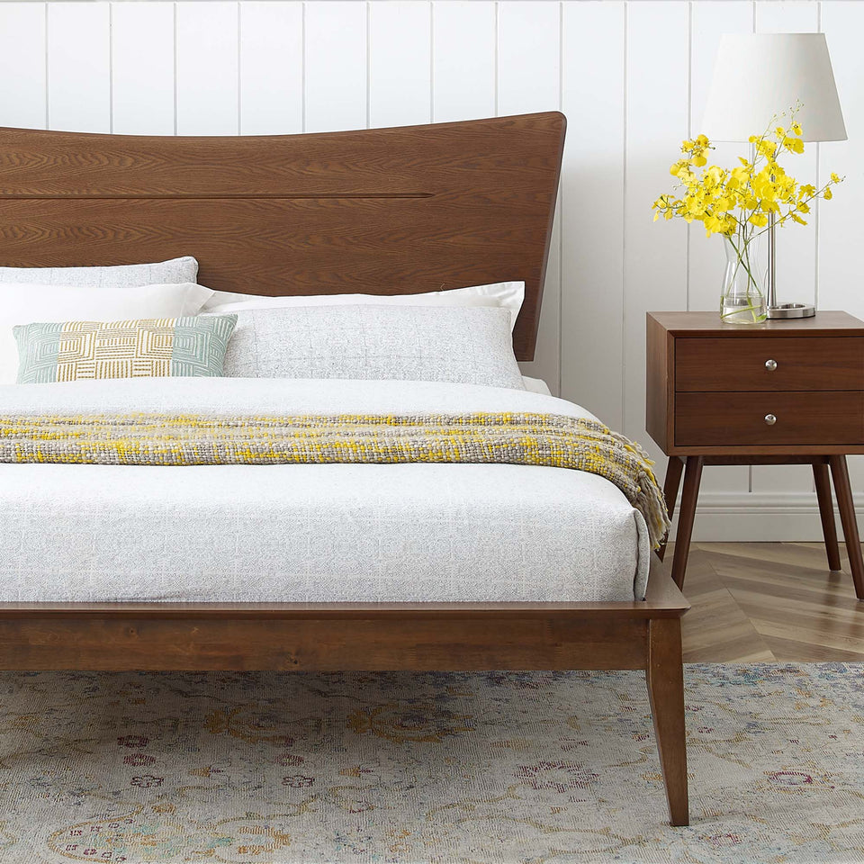 Astra Wood Queen Platform Bed by Modway