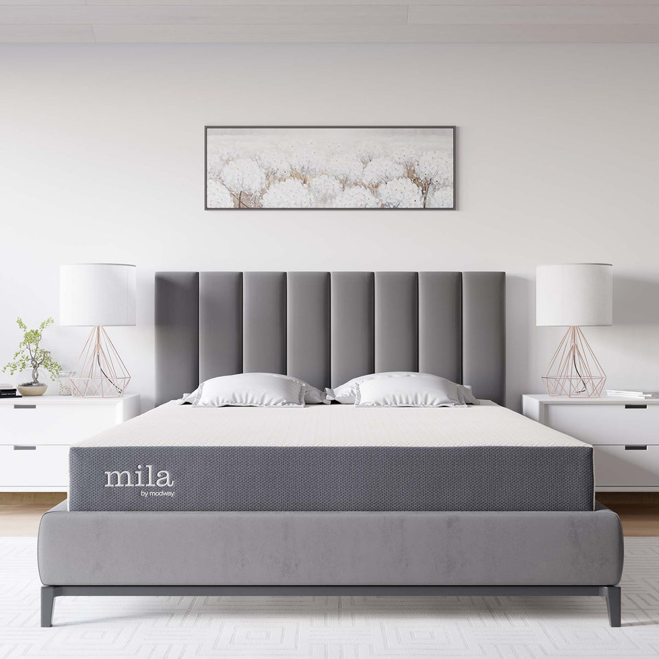 Mila 8" Queen Mattress by Modway