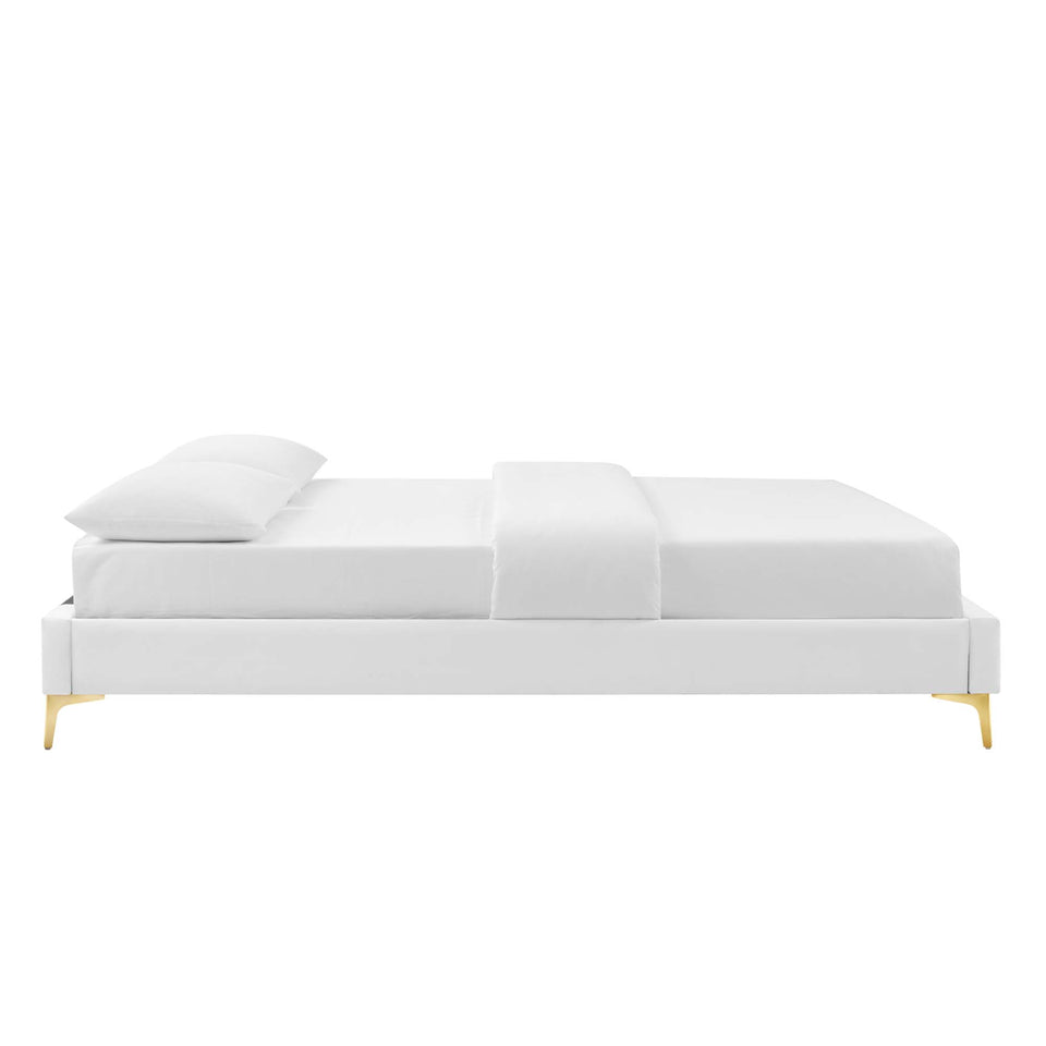 Gwyneth Tufted Performance Velvet Queen Platform Bed by Modway