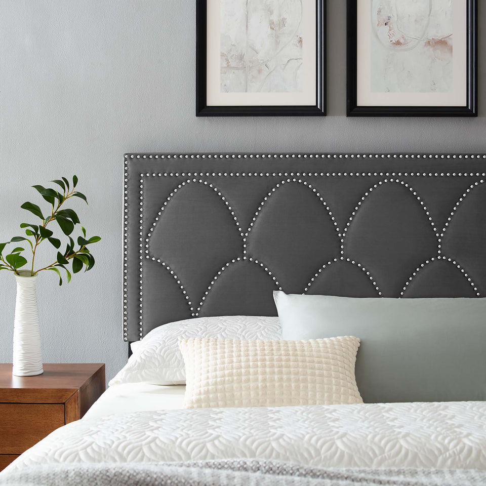 Greta Performance Velvet Headboard by Modway