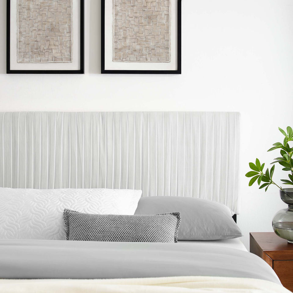 Eloise Channel Tufted Performance Velvet Full/Queen Headboard by Modway