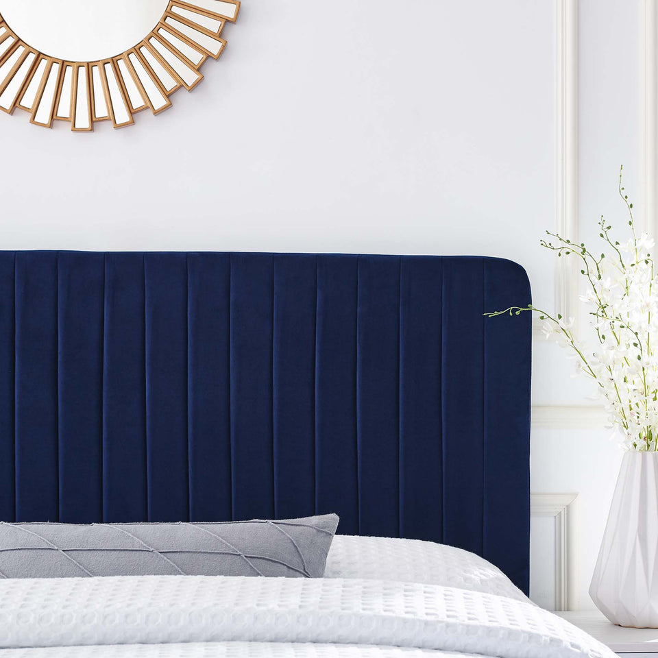 Milenna Channel Tufted Performance Velvet King/California King Headboard by Modway