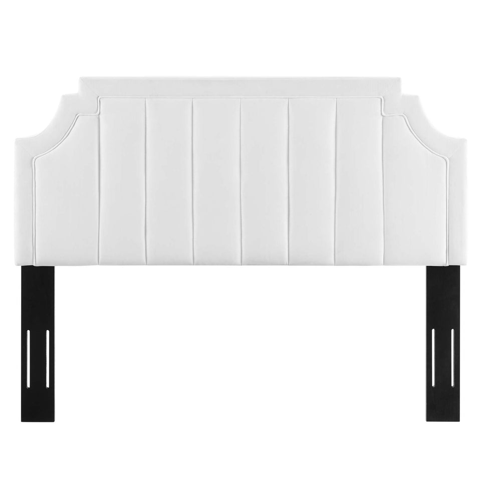 Alyona Channel Tufted Performance Velvet Full/Queen Headboard by Modway