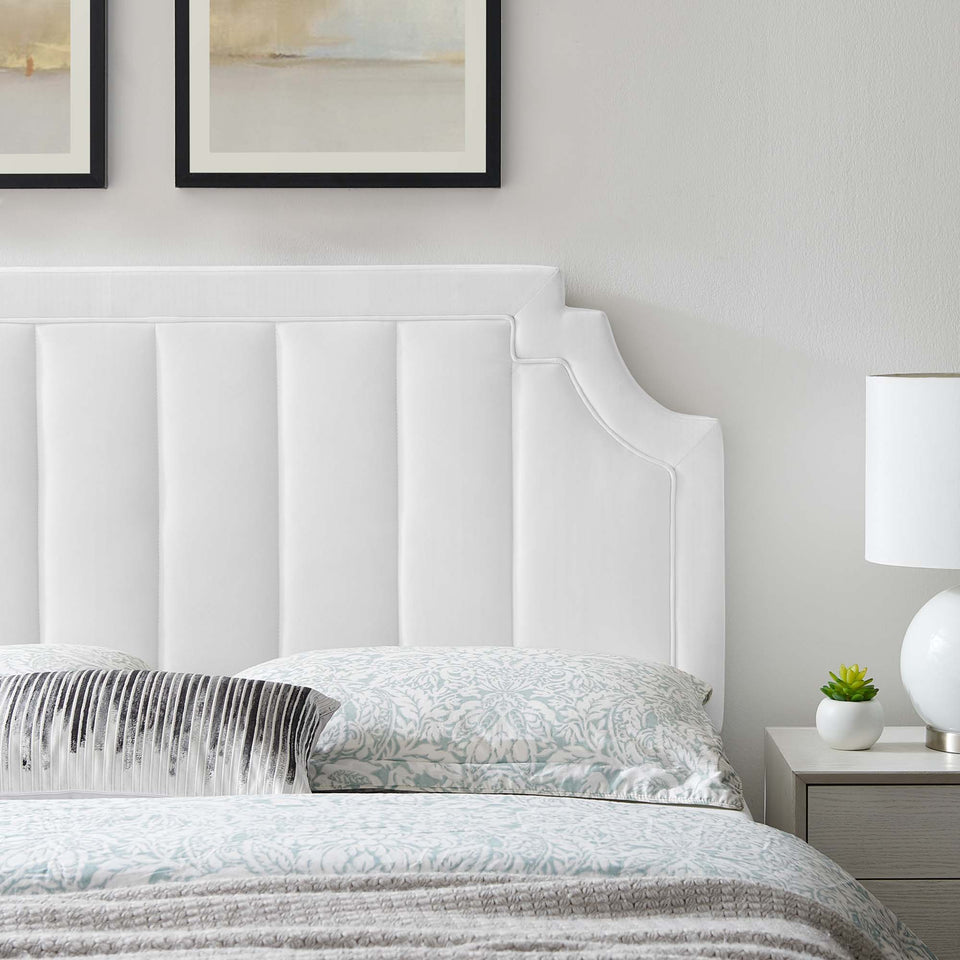 Alyona Channel Tufted Performance Velvet King/California King Headboard by Modway