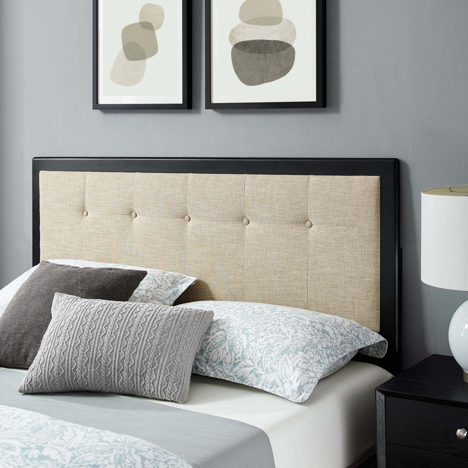Willow Wood Queen Platform Bed With Splayed Legs by Modway