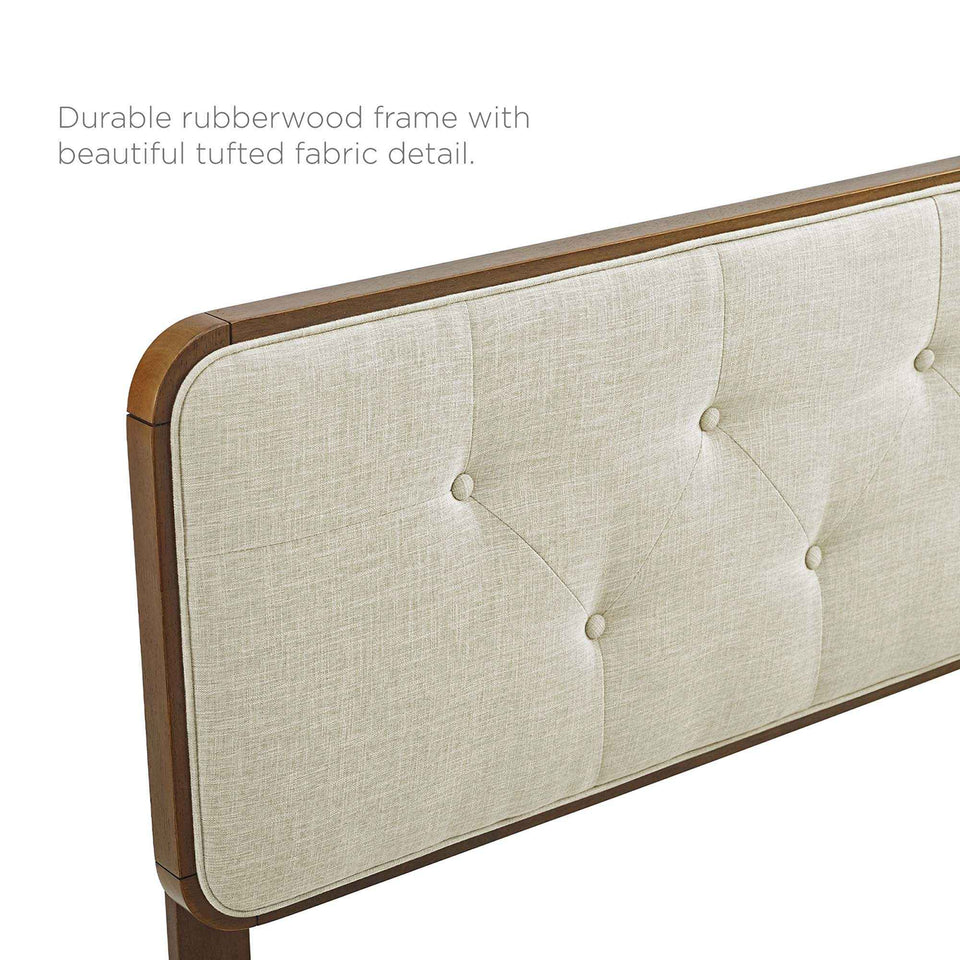 Bridgette Wood Queen Platform Bed With Angular Frame by Modway