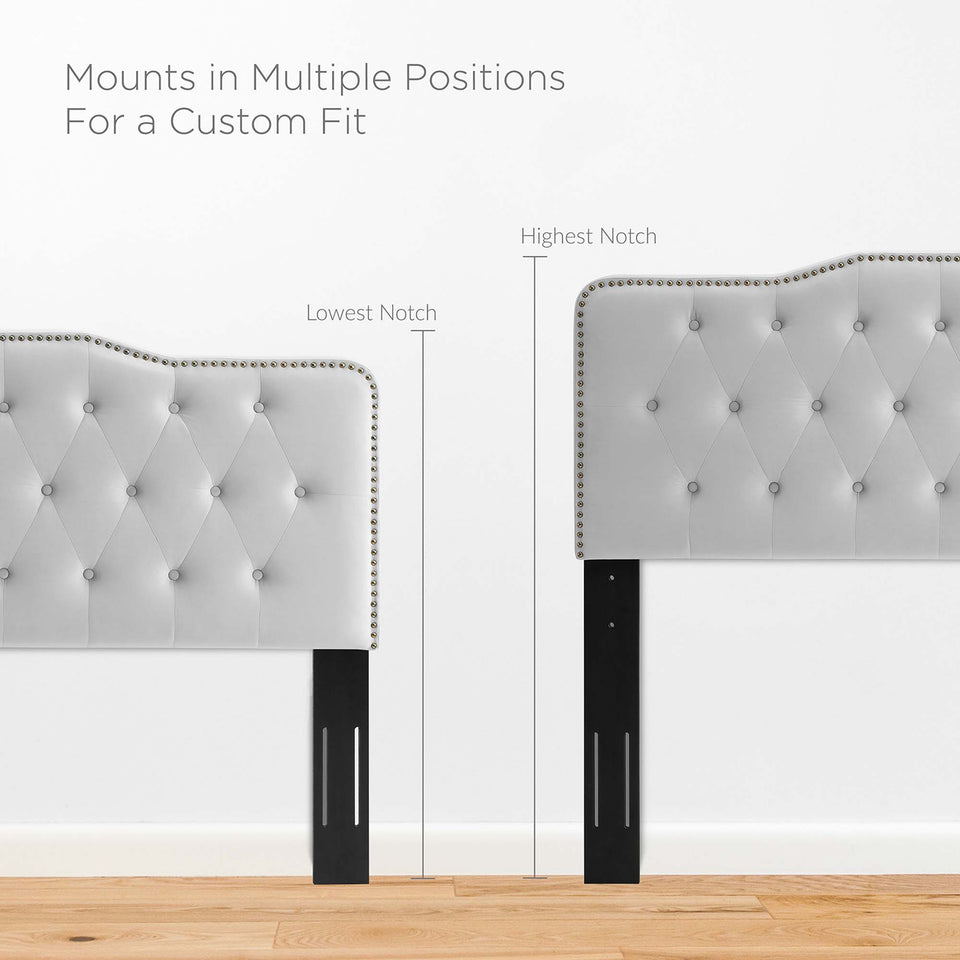 Sophia Tufted Performance Velvet Twin Headboard by Modway