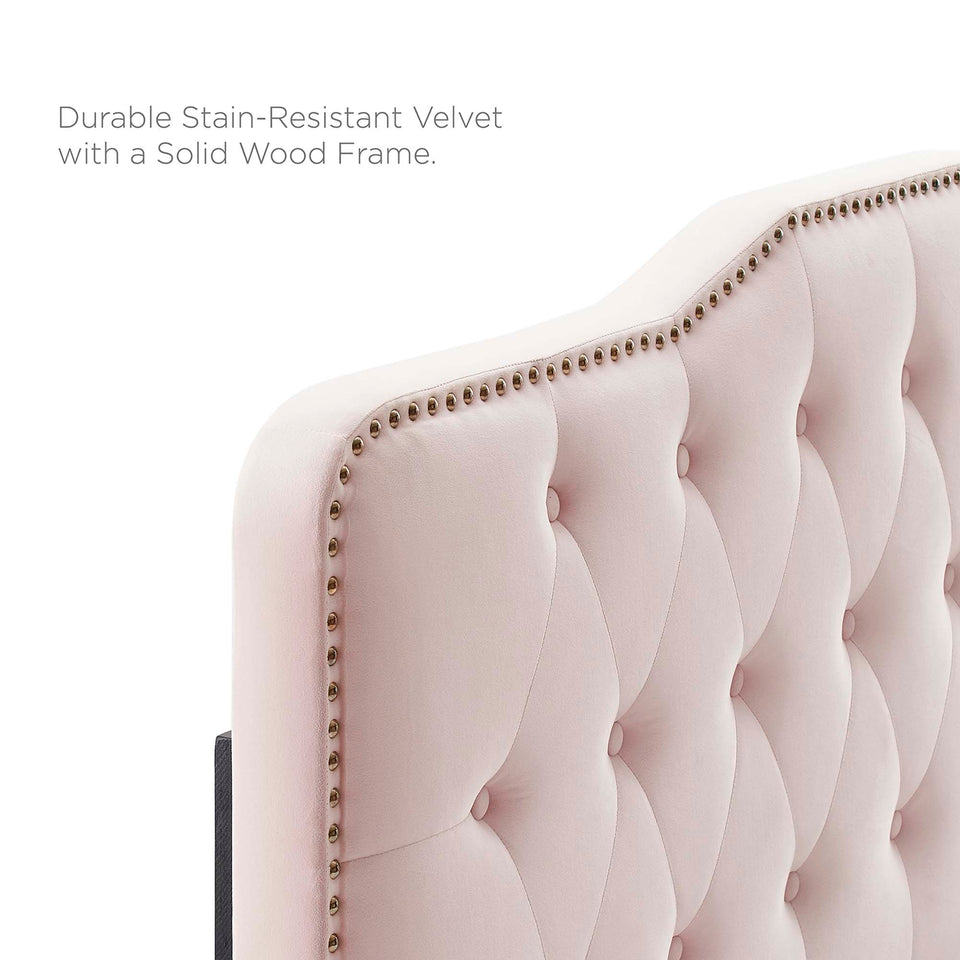Sophia Tufted Performance Velvet Twin Headboard by Modway