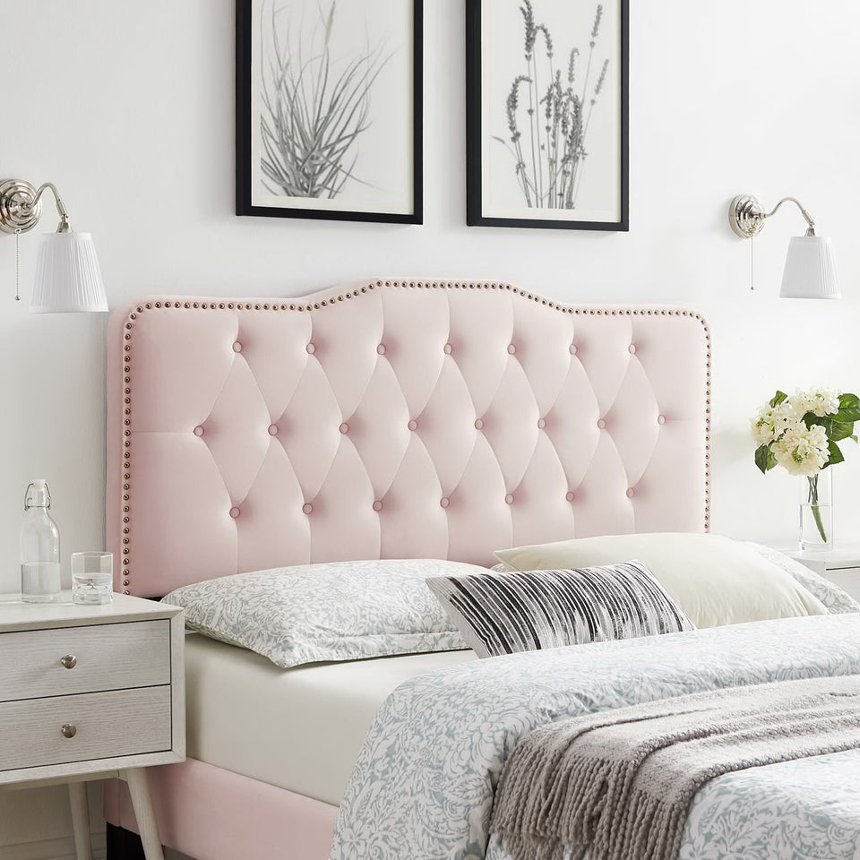 Sophia Tufted Performance Velvet Full/Queen Headboard by Modway