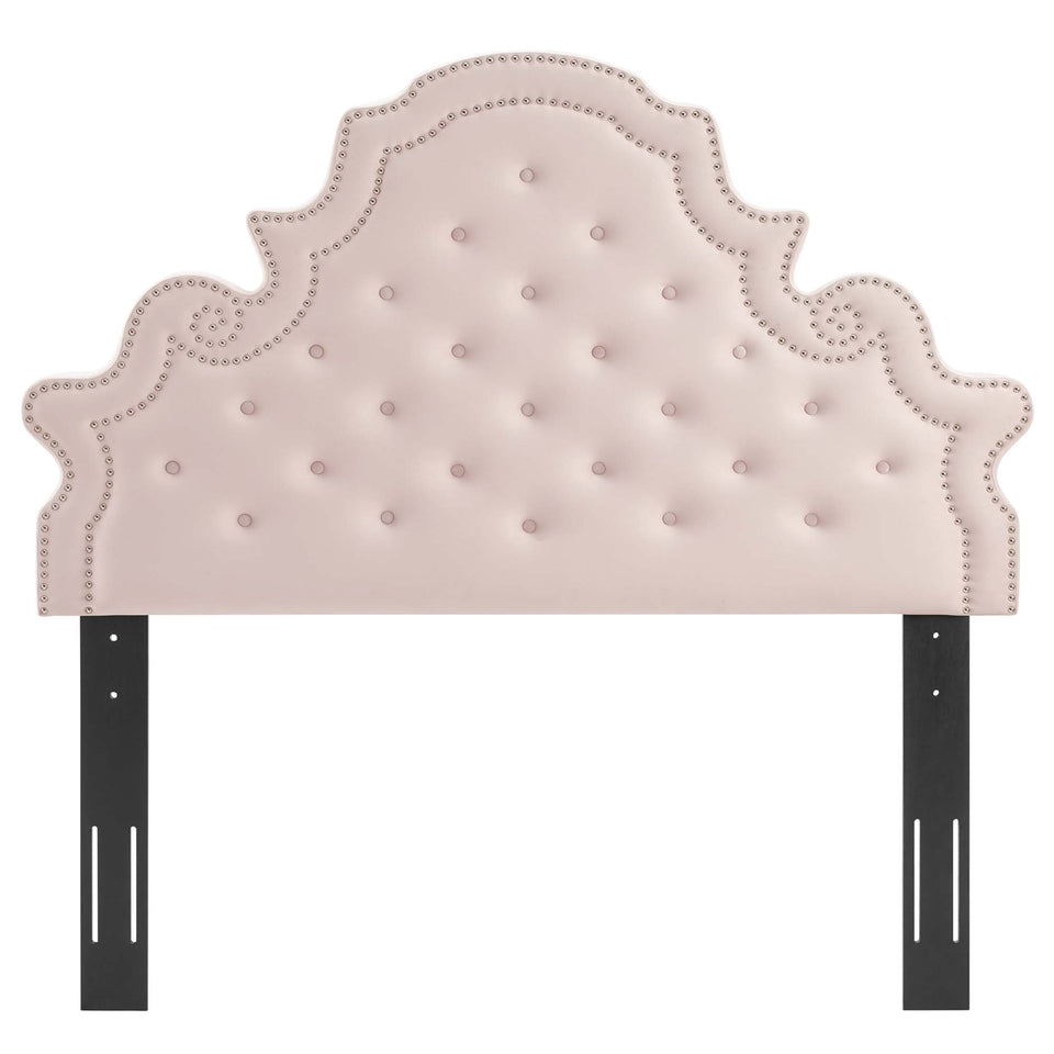 Gwyneth Tufted Performance Velvet Queen Platform Bed by Modway