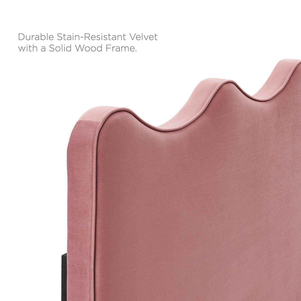 Athena Performance Velvet Twin Headboard by Modway