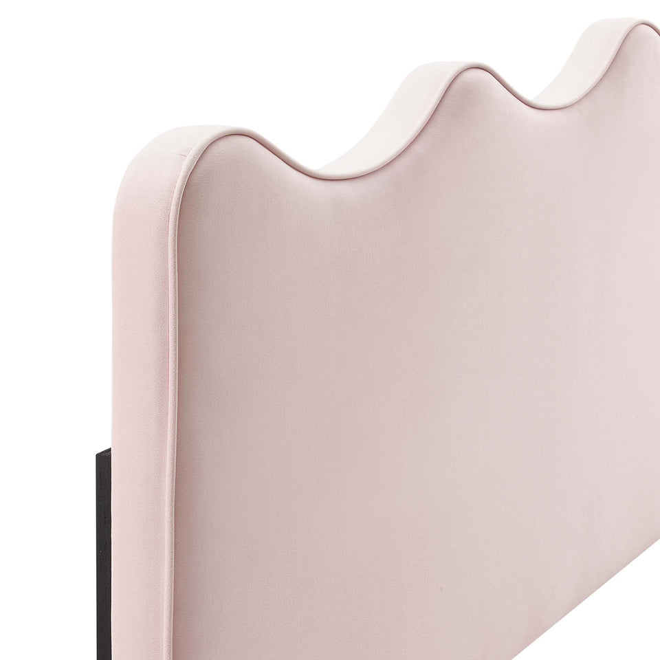 Athena Performance Velvet Full/Queen Headboard by Modway