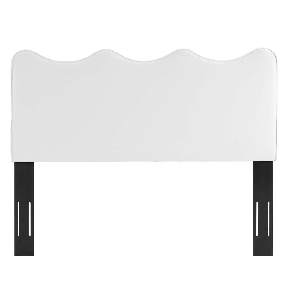 Current Performance Velvet Queen Platform Bed by Modway
