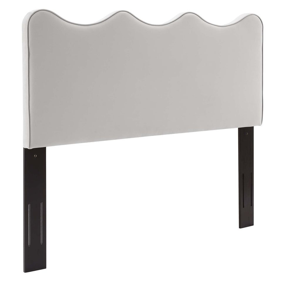 Current Performance Velvet King Platform Bed by Modway