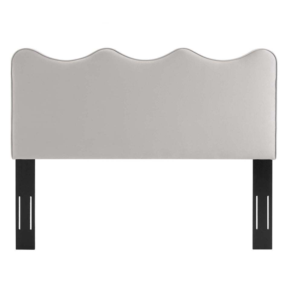Current Performance Velvet King Platform Bed by Modway