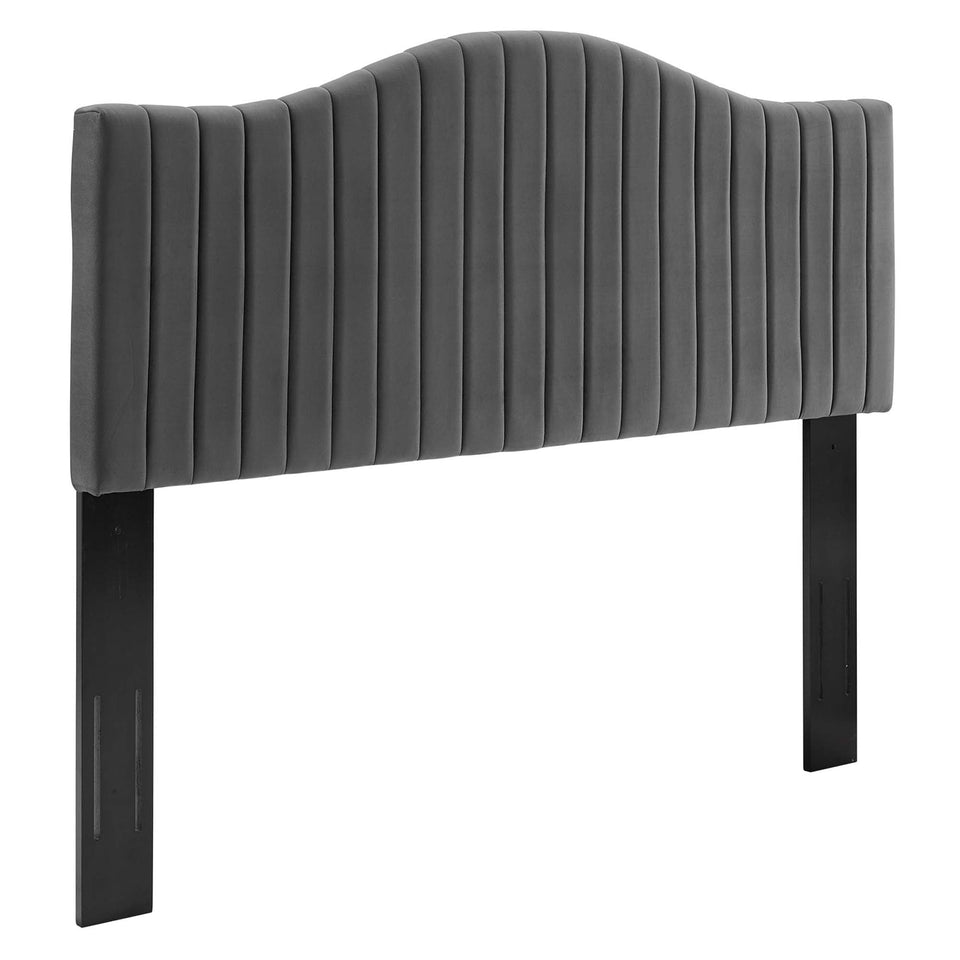 Brielle Channel Tufted Performance Velvet Headboard by Modway