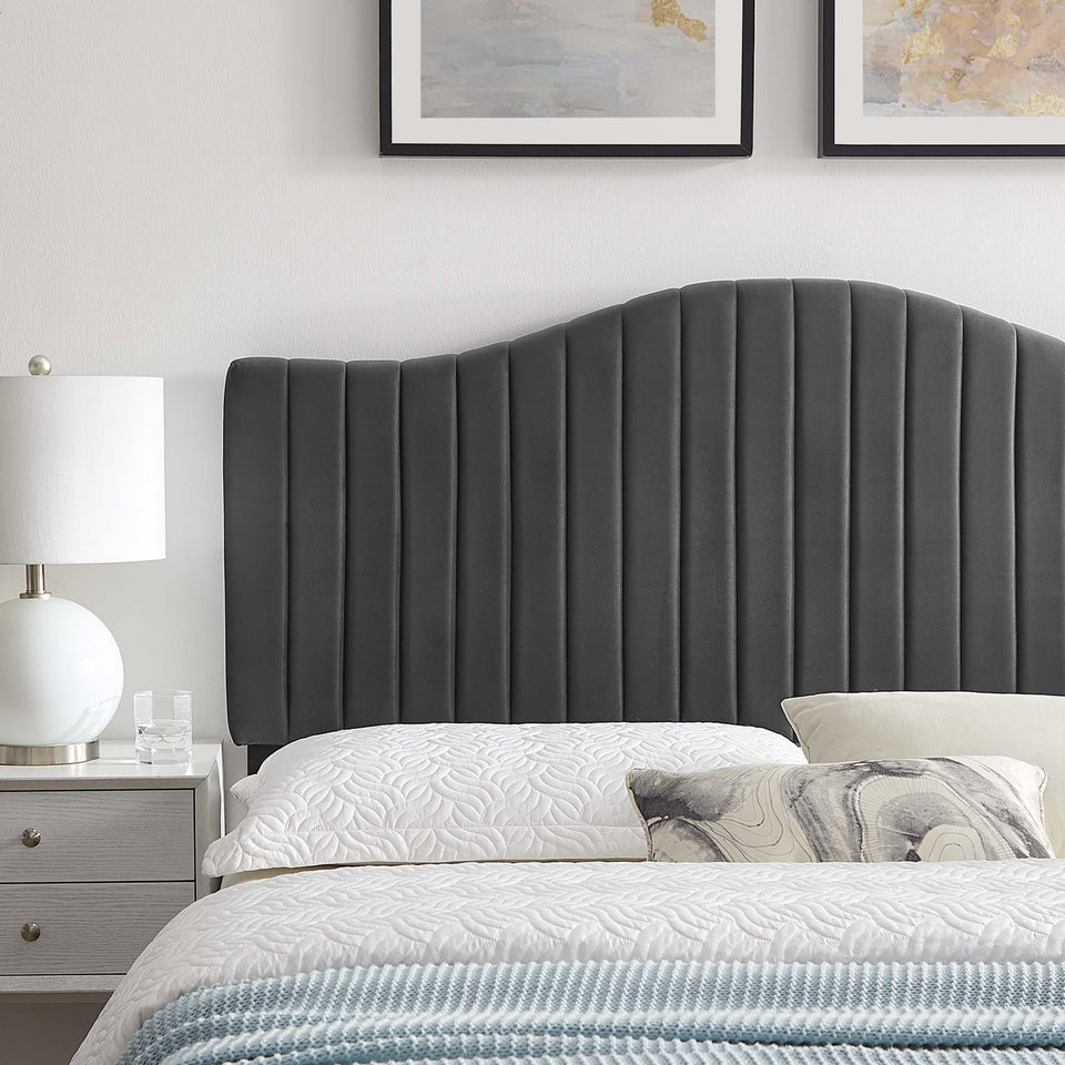 Brielle Channel Tufted Performance Velvet Headboard by Modway
