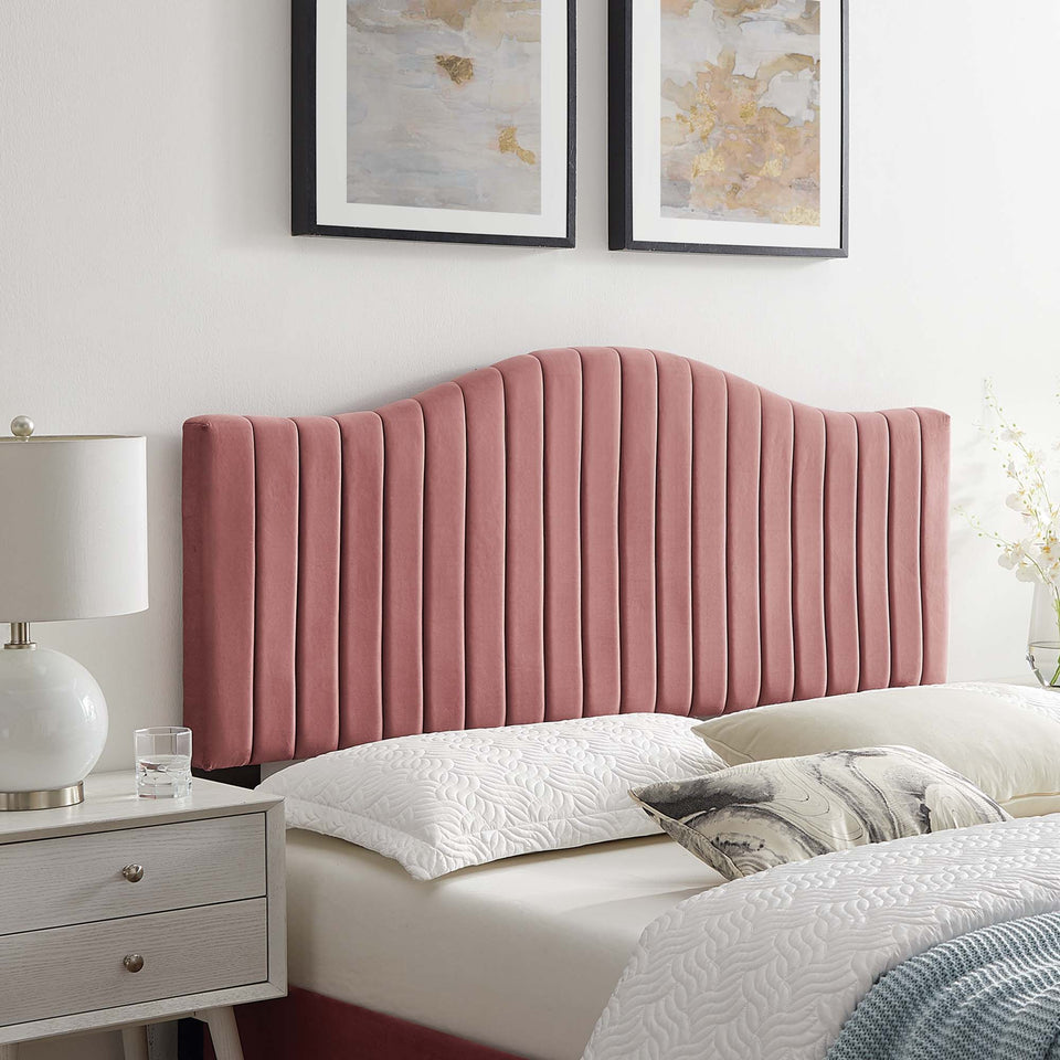 Brielle Channel Tufted Performance Velvet Headboard by Modway