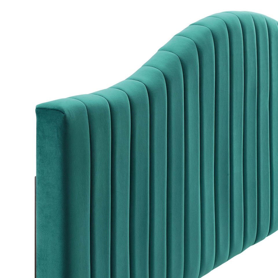 Brielle Channel Tufted Performance Velvet Headboard by Modway
