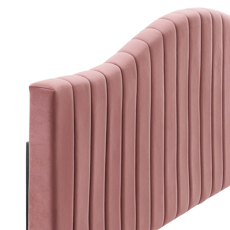 Brielle Channel Tufted Performance Velvet Headboard by Modway