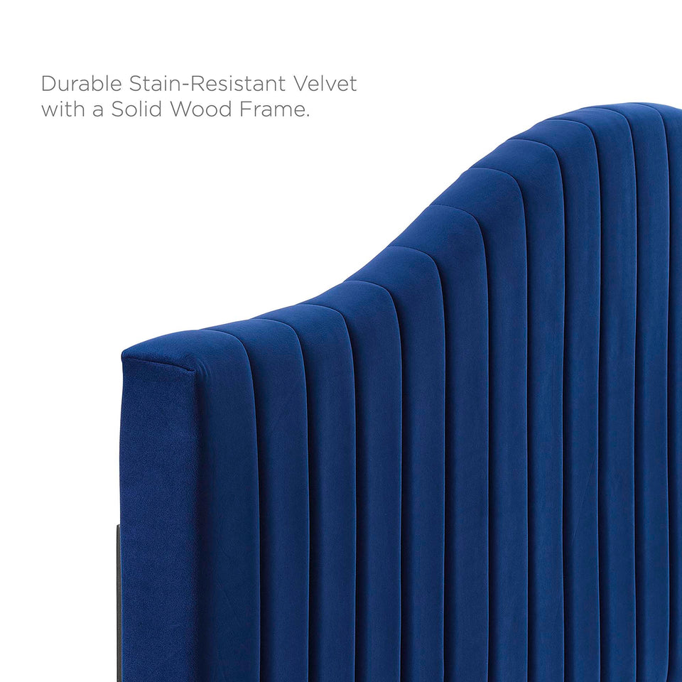 Brielle Channel Tufted Performance Velvet Headboard by Modway