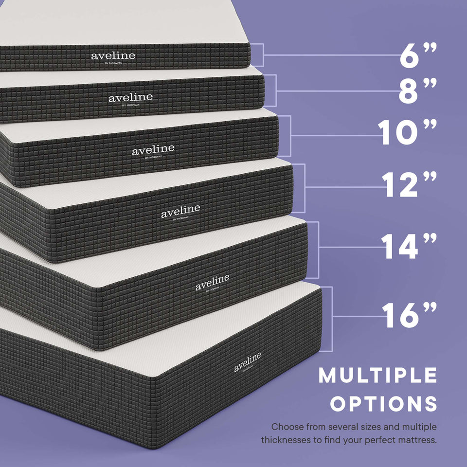 Aveline 12" Memory Foam Full Mattress by Modway