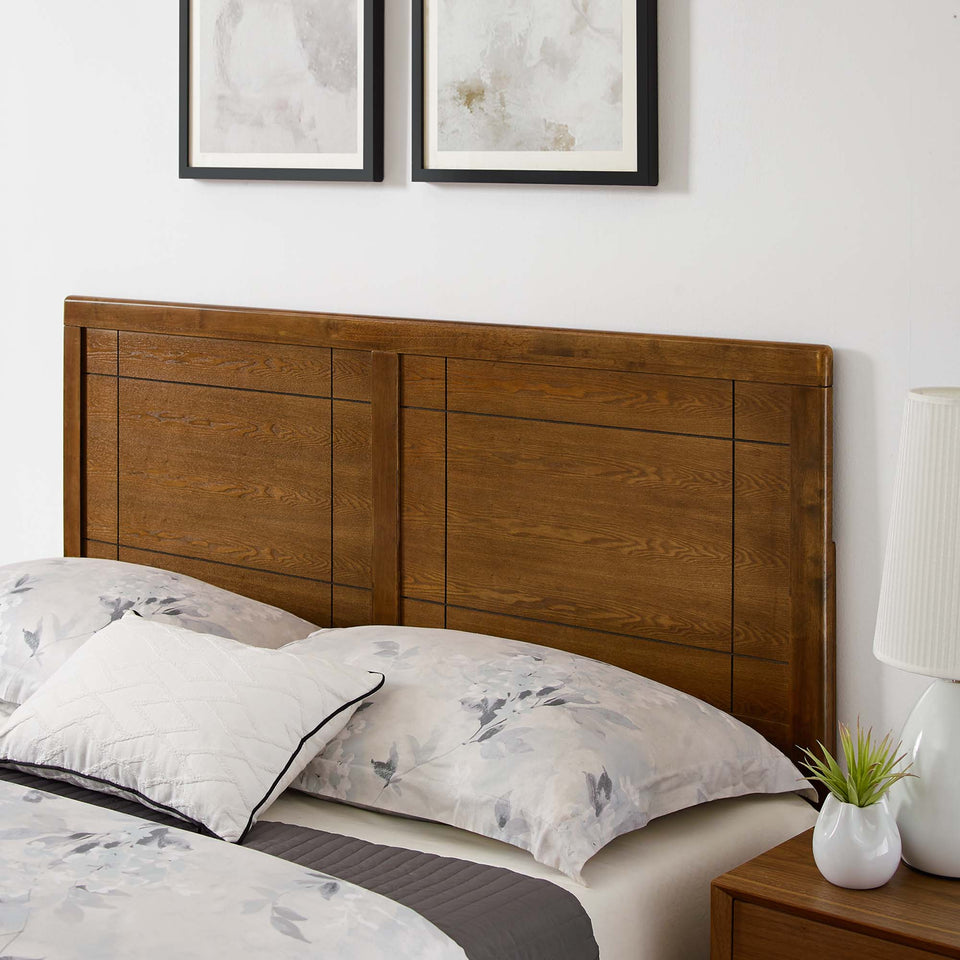 Marlee Wood King Platform Bed With Splayed Legs by Modway