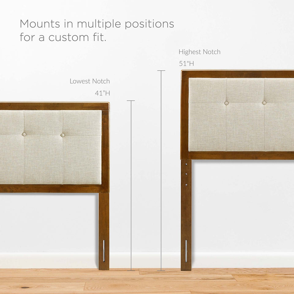 Willow Wood Full Platform Bed With Splayed Legs by Modway