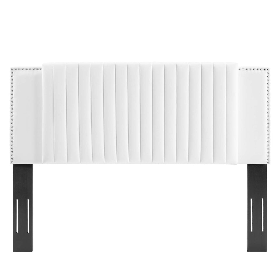 Felicity Channel Tufted Performance Velvet Twin Headboard by Modway