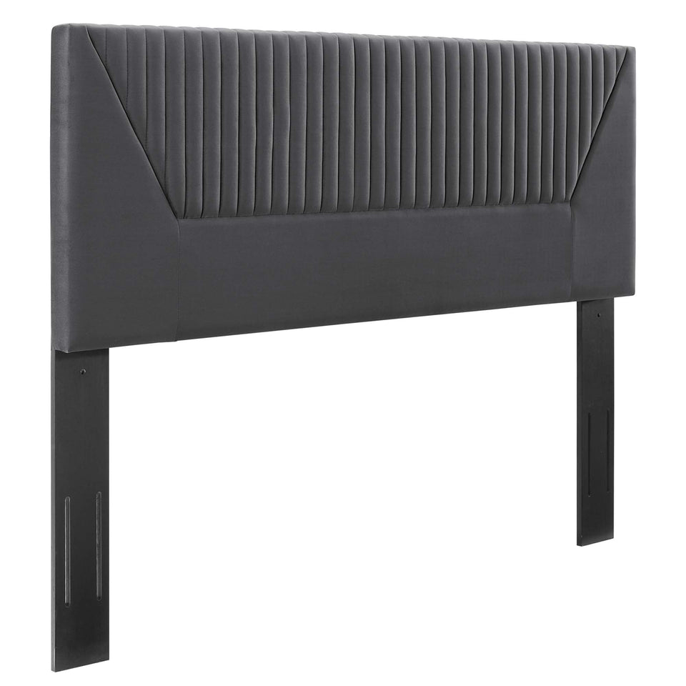 Patience Channel Tufted Performance Velvet Headboard by Modway